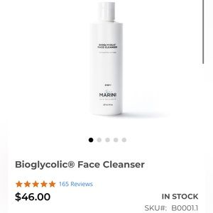 Brand new / sealed Jan Marini Bioglycolic facial cleanser